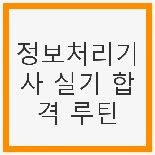 정보처리기사 실기 시험의 중요성