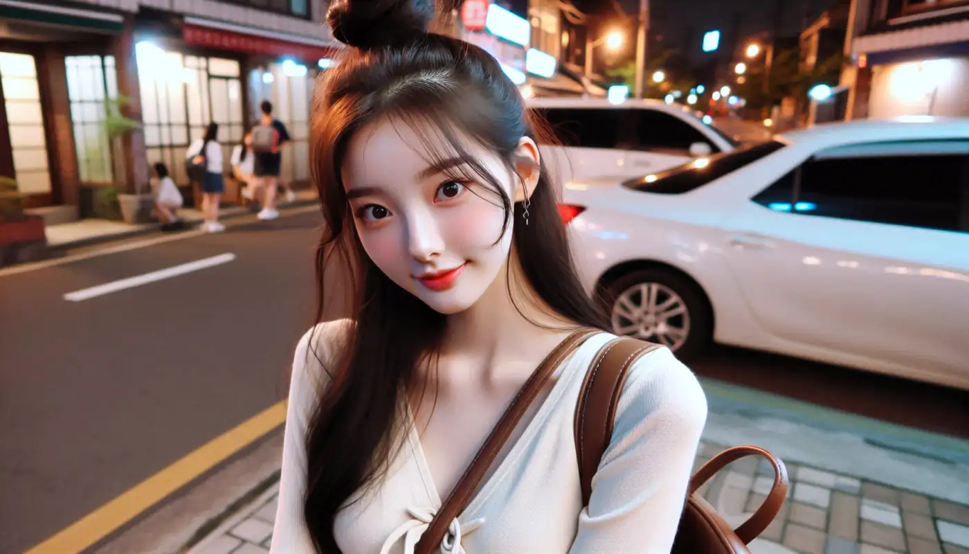 트래블로그-카드-배송-방법을-알아보는-여성의-모습