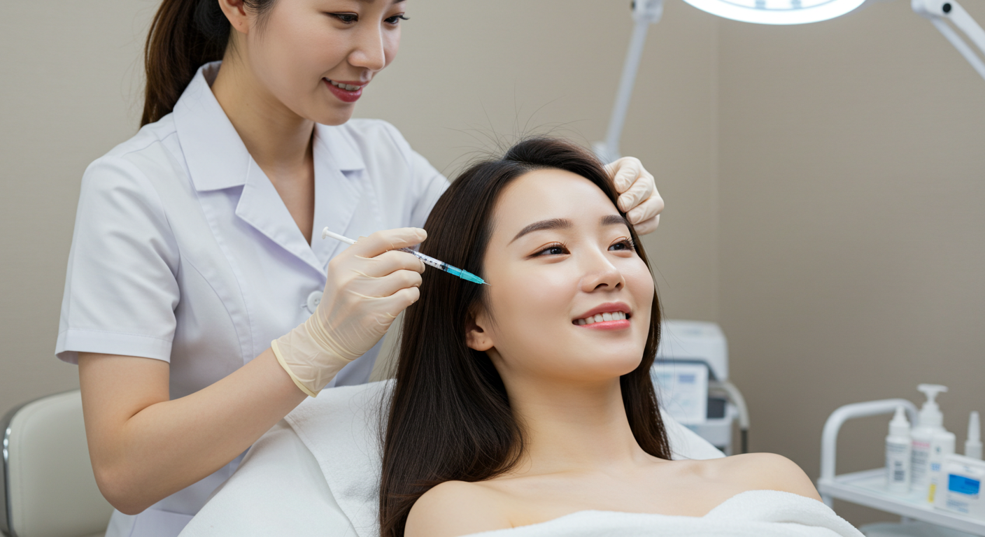 스킨보톡스 후 마사지