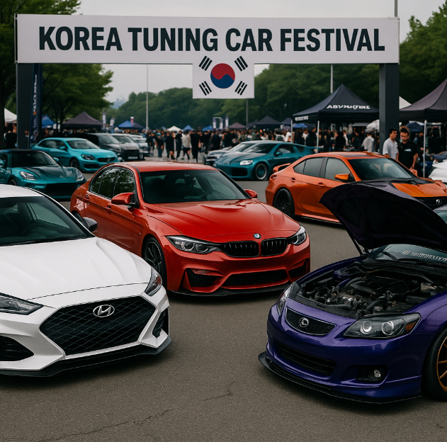코리아 튜닝카 페스티벌 사진