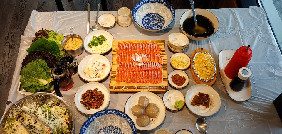 여주 맛집 남한강송어횟집