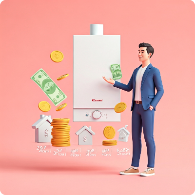 귀뚜라미 보일러 교체비용 이미지