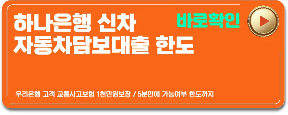 신차구입자동차담보대출조건