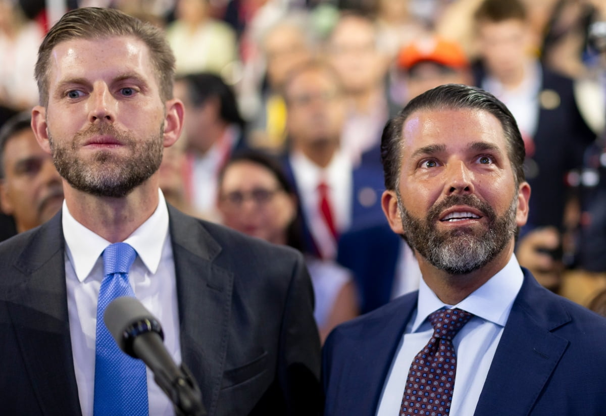 에릭 트럼프, 도널드 트럼프 주니어