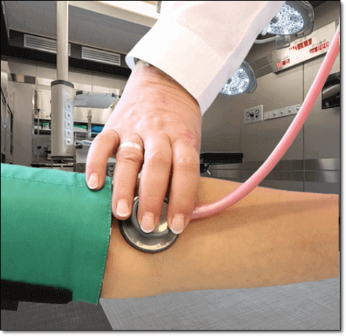 고염증으로 인한 순환장애 환자