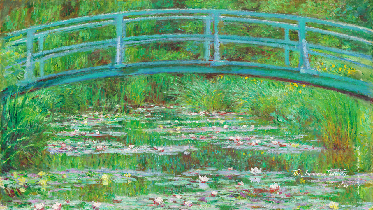 03 일본식 인도교 C - The Japanese Footbridge 클로드모네그림