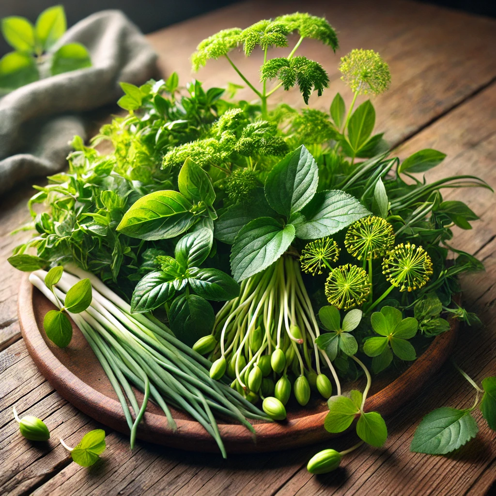 봄나물 관련 사진