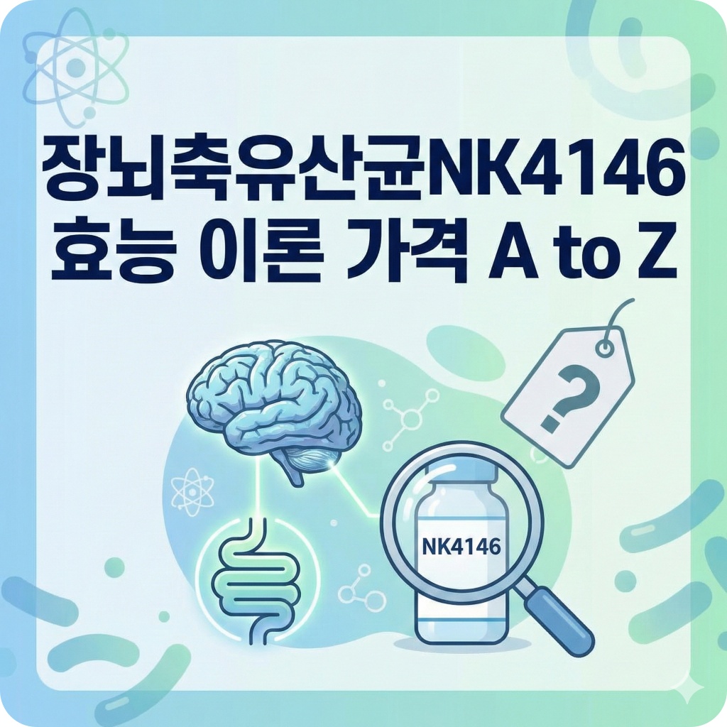 장뇌축유산균NK4146 효능