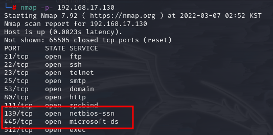 nmap-port-scan