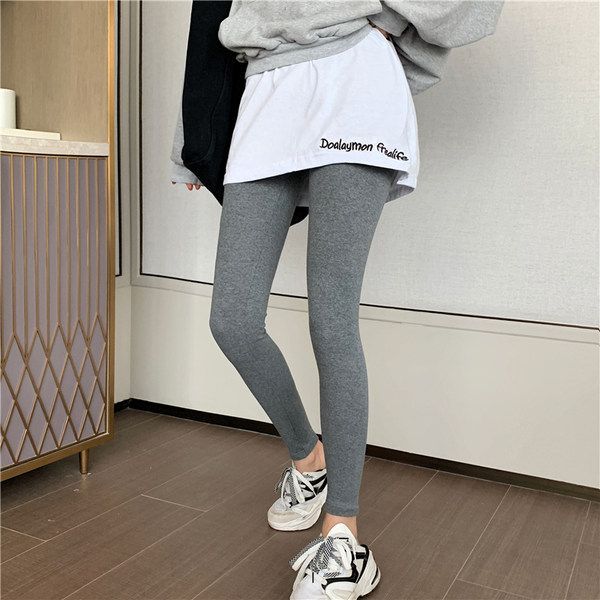 힙커버 데일리 쫀쫀 쫄바지 봄 가을 레깅스