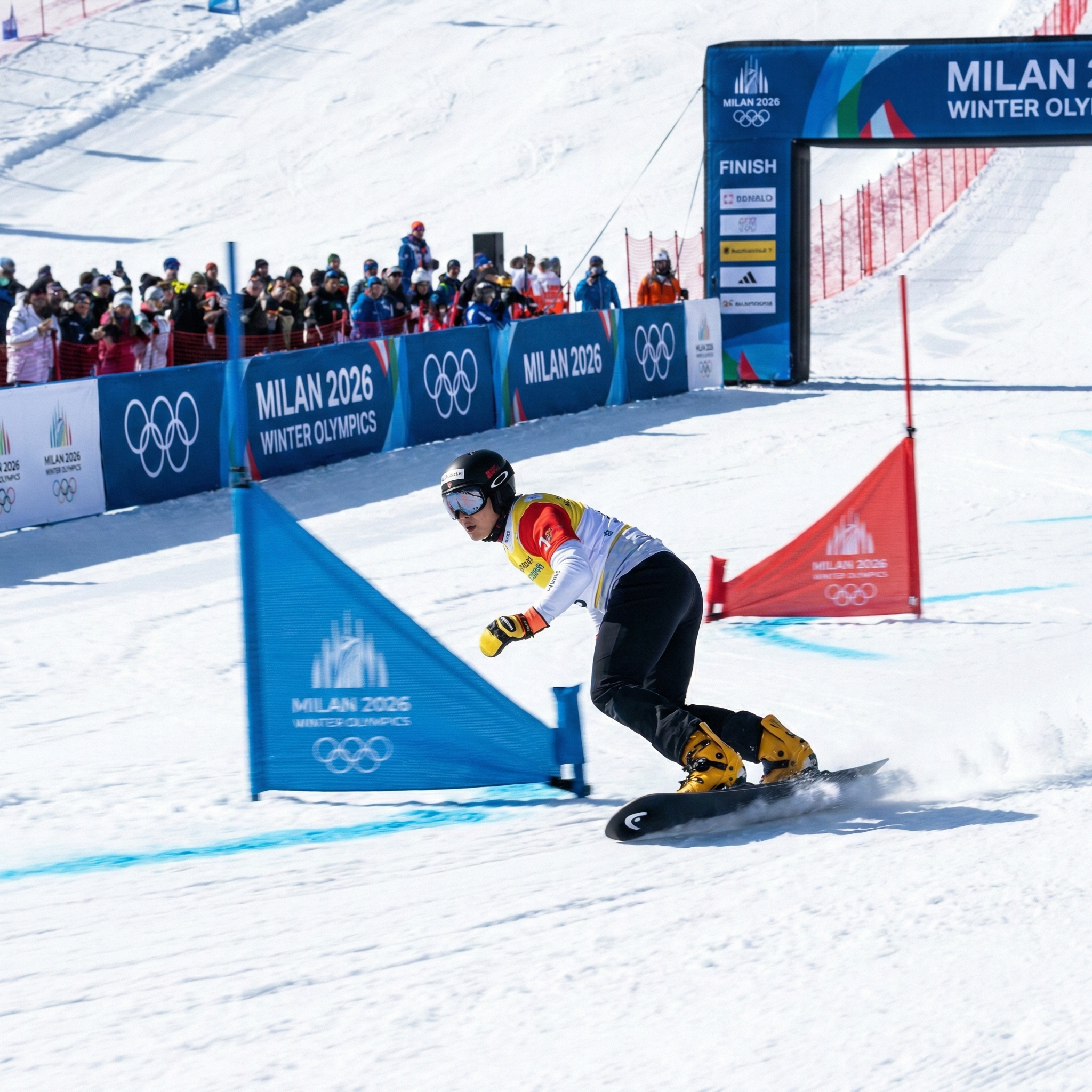 밀라노의 설원을 가르는 뜨거운 질주, 스노보드 평행 대회전 관전 가이드와 이상호 선수의 투혼