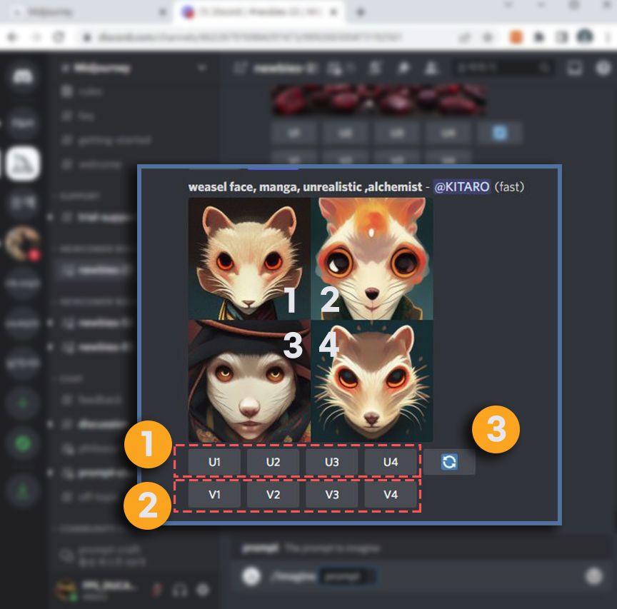 AI 인공지능 그림 미드저니 디테일