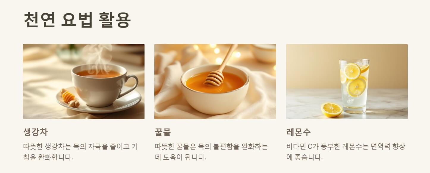 기침 가래 멈추는 방법