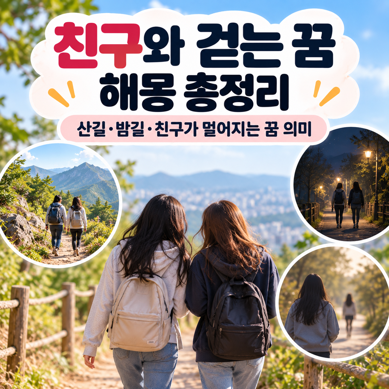 친구와 걷는 꿈