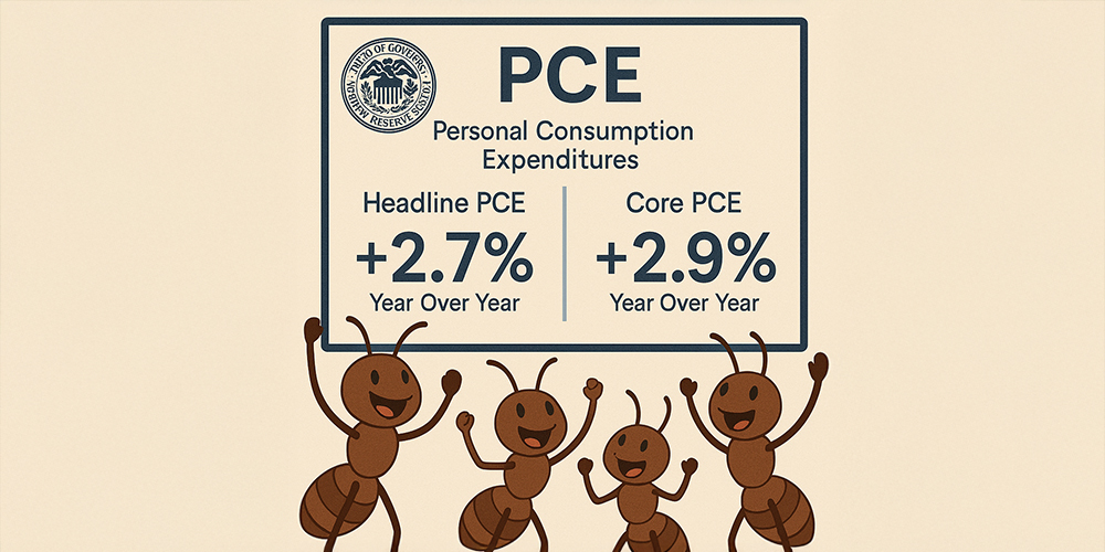 PCE에 환호하는 개미들