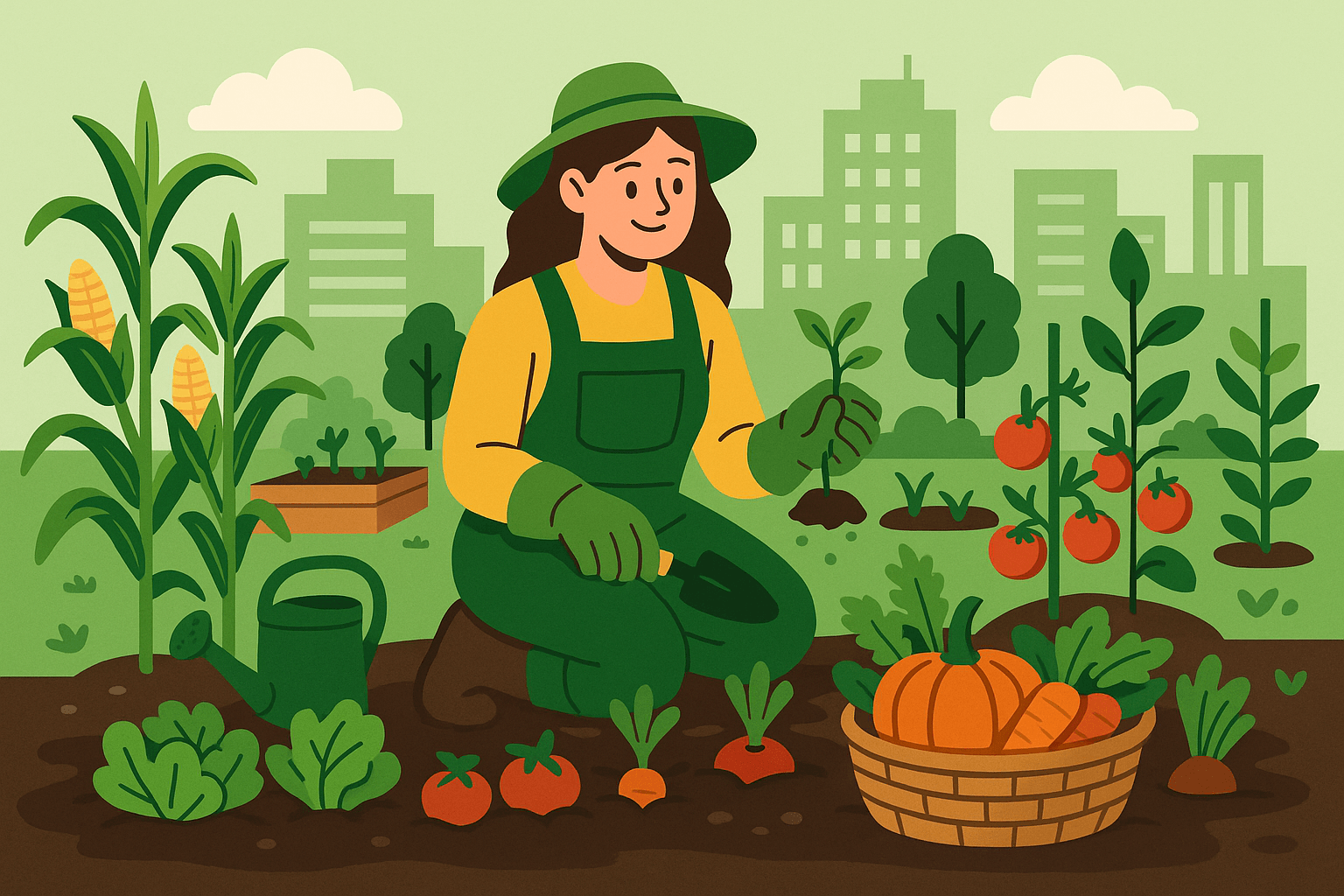 “도심 속 초보자를 위한 텃밭 라이프 시작하기”