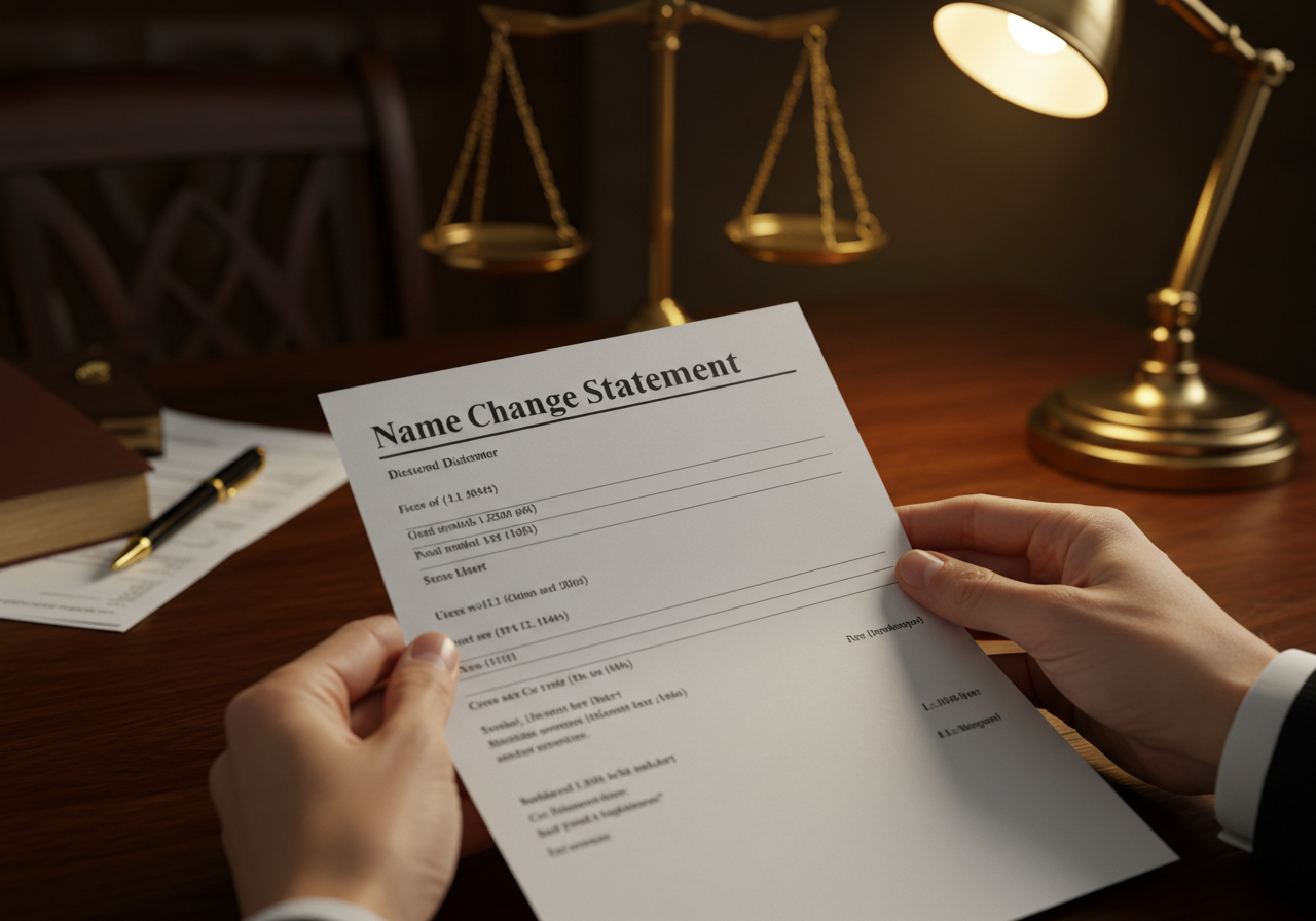 개명 사유서&amp;#44; 왜 중요할까요? 작성 꿀팁 대방출!