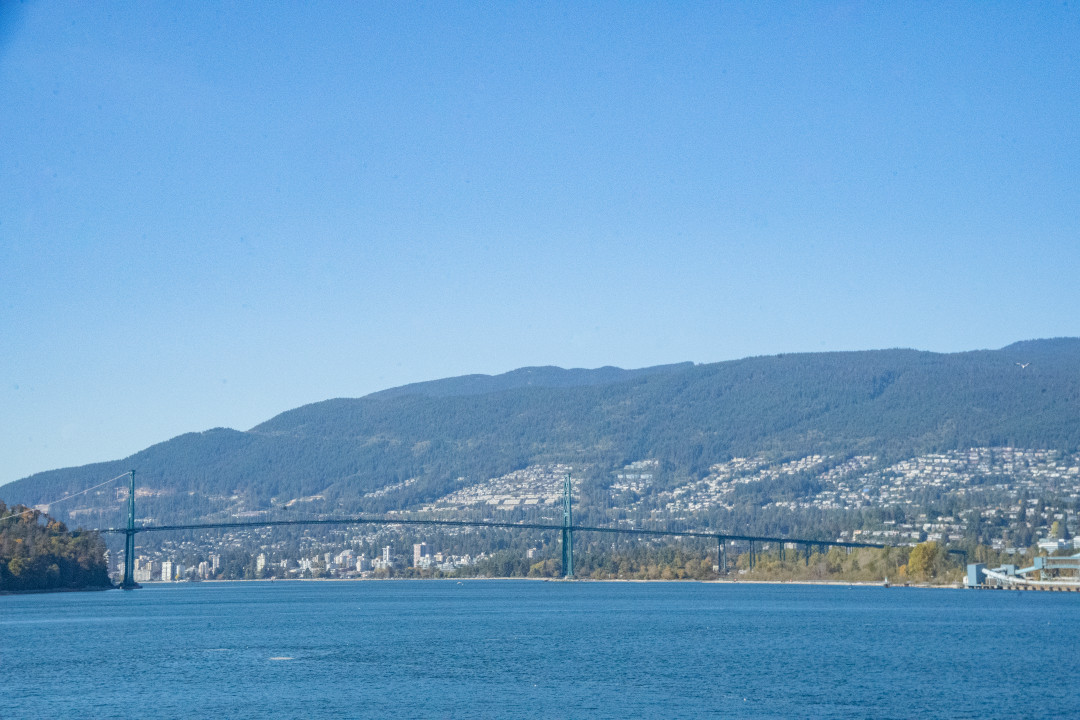 밴쿠버 스탠리 공원 라이온스 게이트 다리