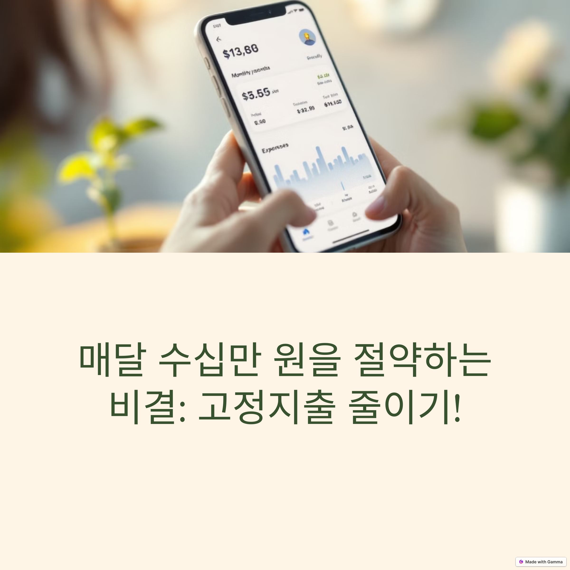 고정지출 줄이기