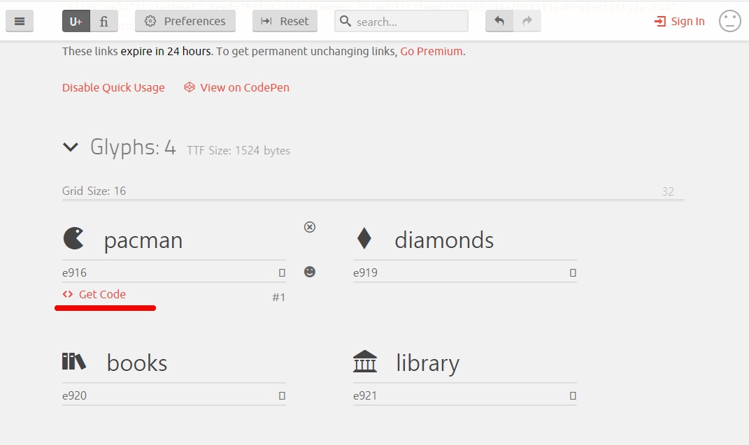 iconmoon 폰트 아이콘 사용법