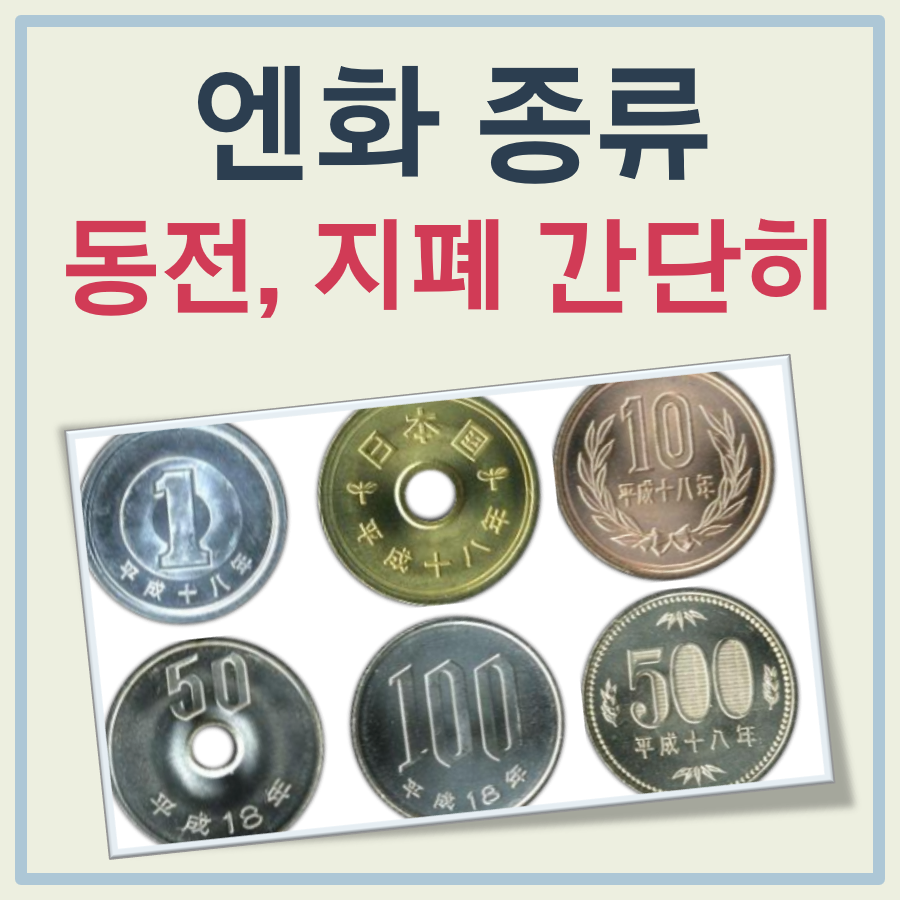 엔화 종류 대표 이미지