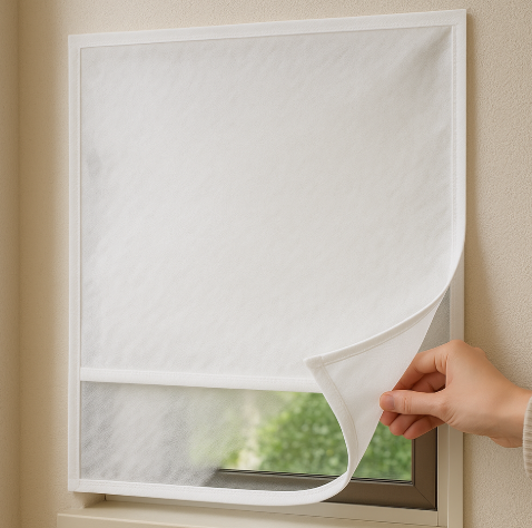 먼지유입 막는 창문 커버 DIY와 활용 이미지