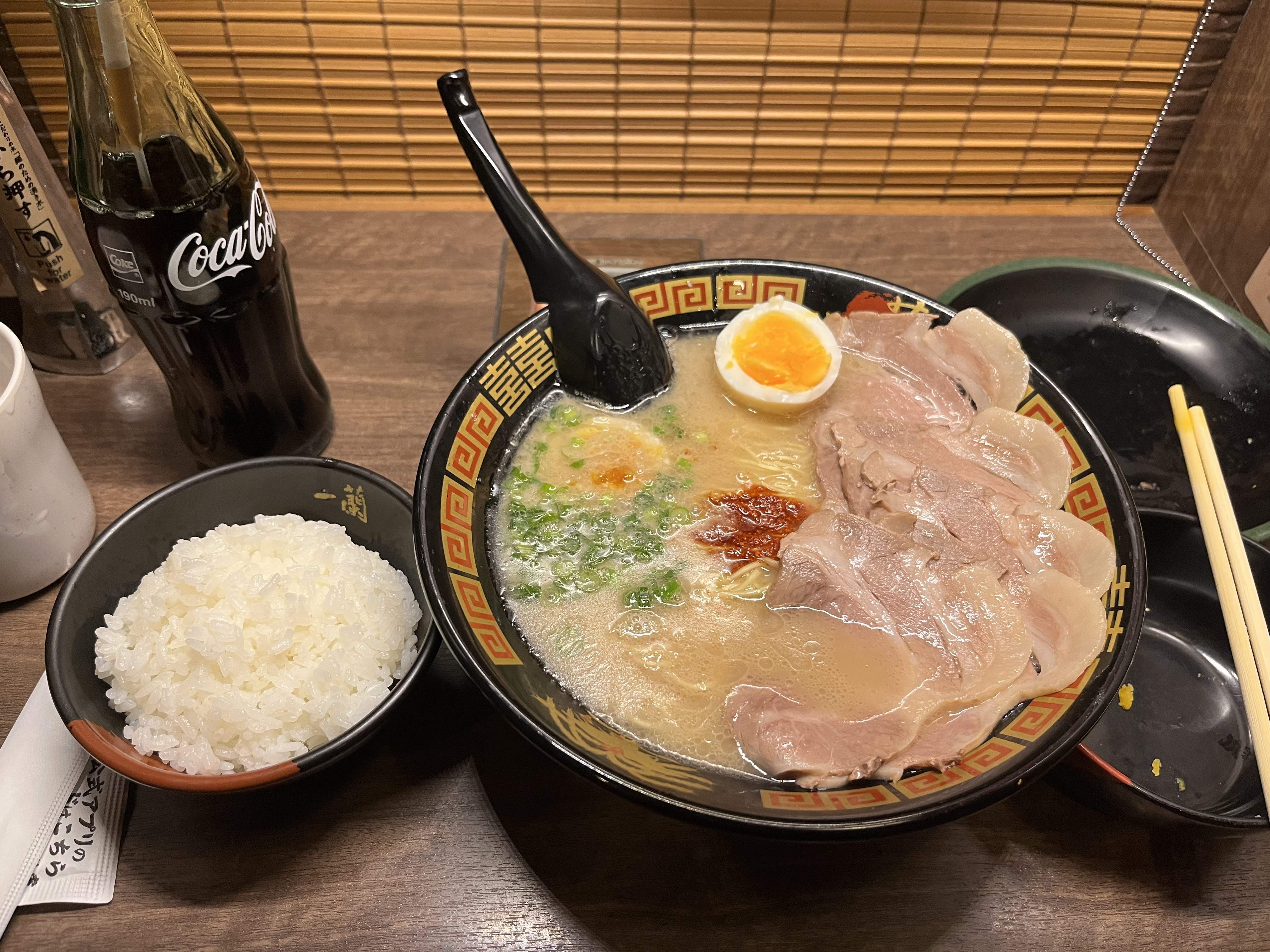 밥 소짜리를 추가한 라멘