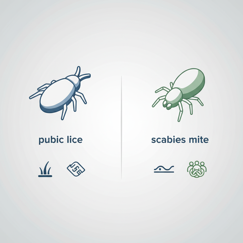 옴과 헷갈리시나요? 사면발이와 옴의 차이점!