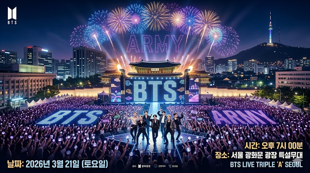 단순 공연 아니다… BTS 콘서트 영향 핵심 정리, 해외에서 바라본 서울의 변화 관련 이미지
