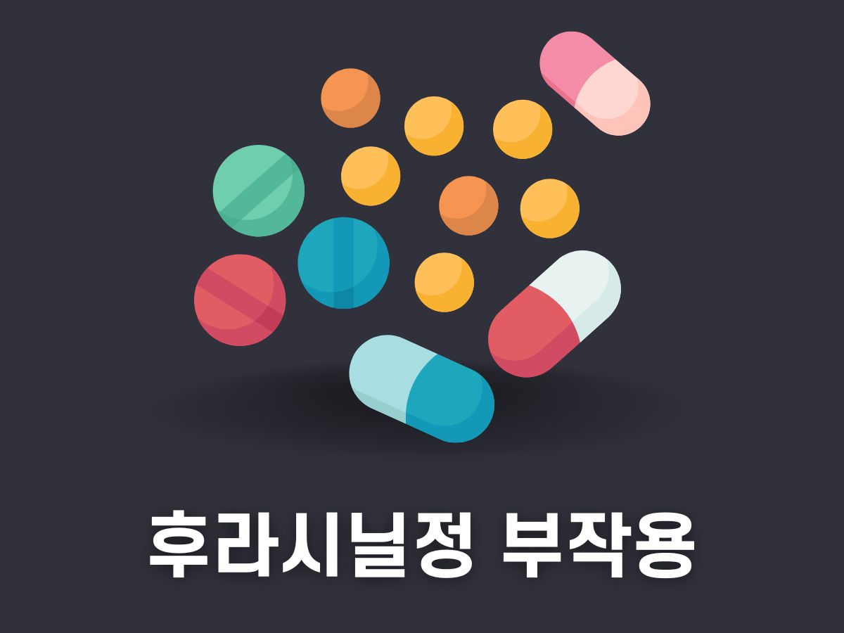 후라시닐정 부작용