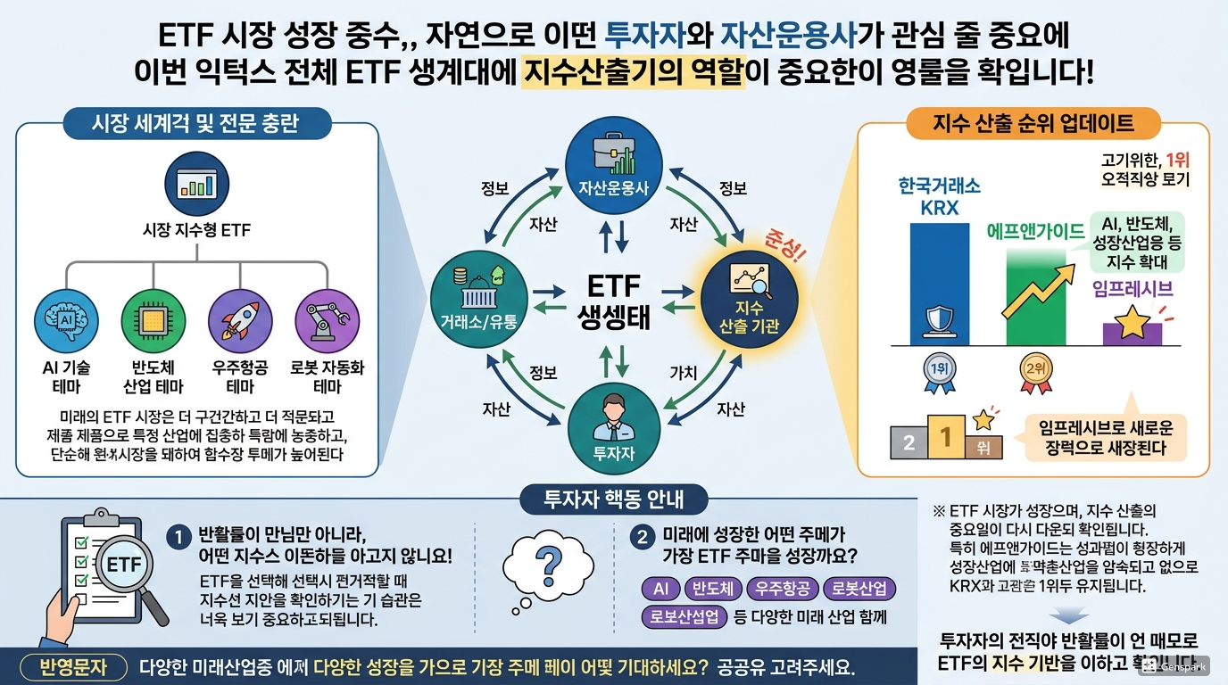 ETF 생태계에서 지수 사업자의 중요성