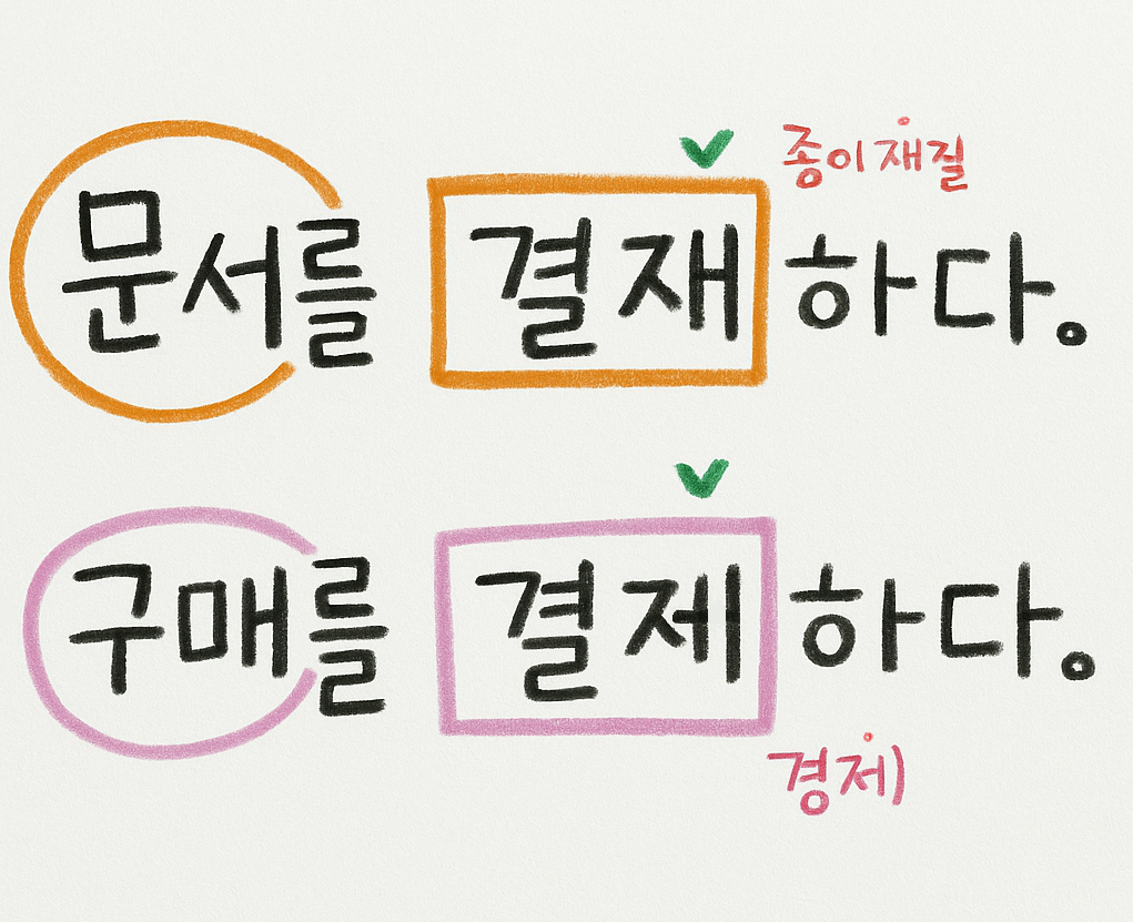 문서결재vs카드결제