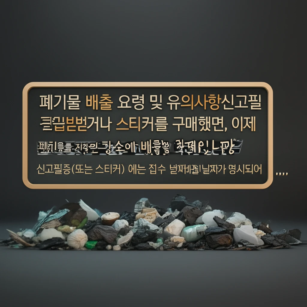 사상구 대형폐기물 버릴 때, 인터넷 ..