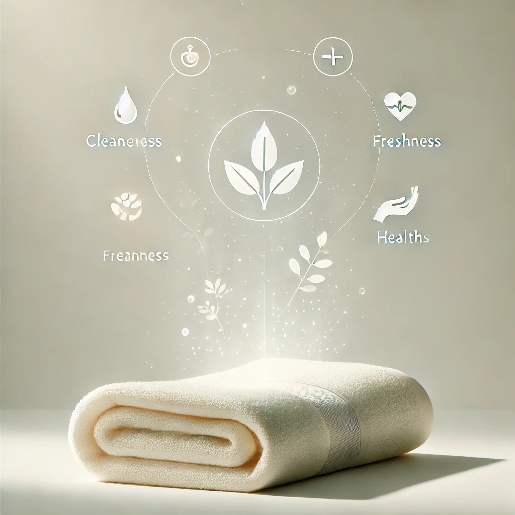 올바른 수건 사용과 관리가 미치는 영향