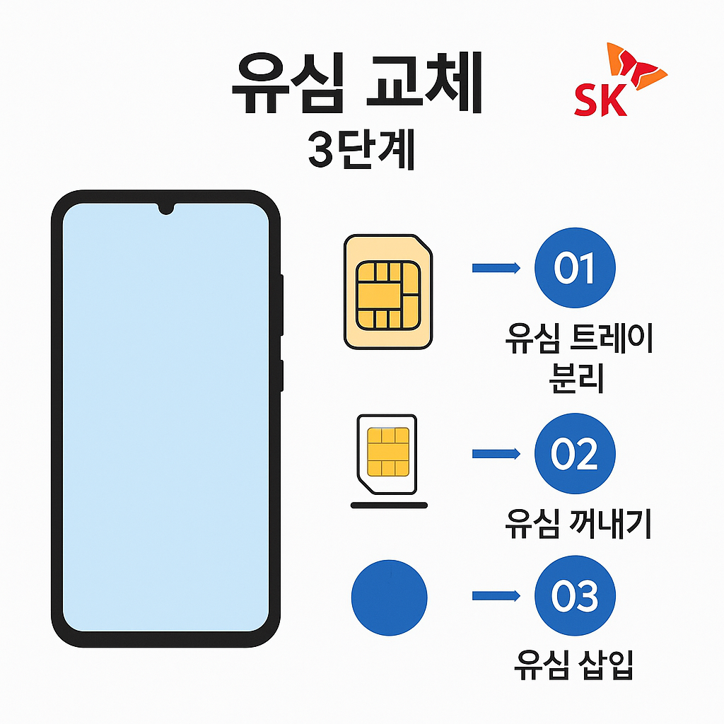 SKT 유심 교체후 필수 설정