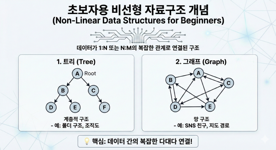 초보자용 비선형 자료구조 개념