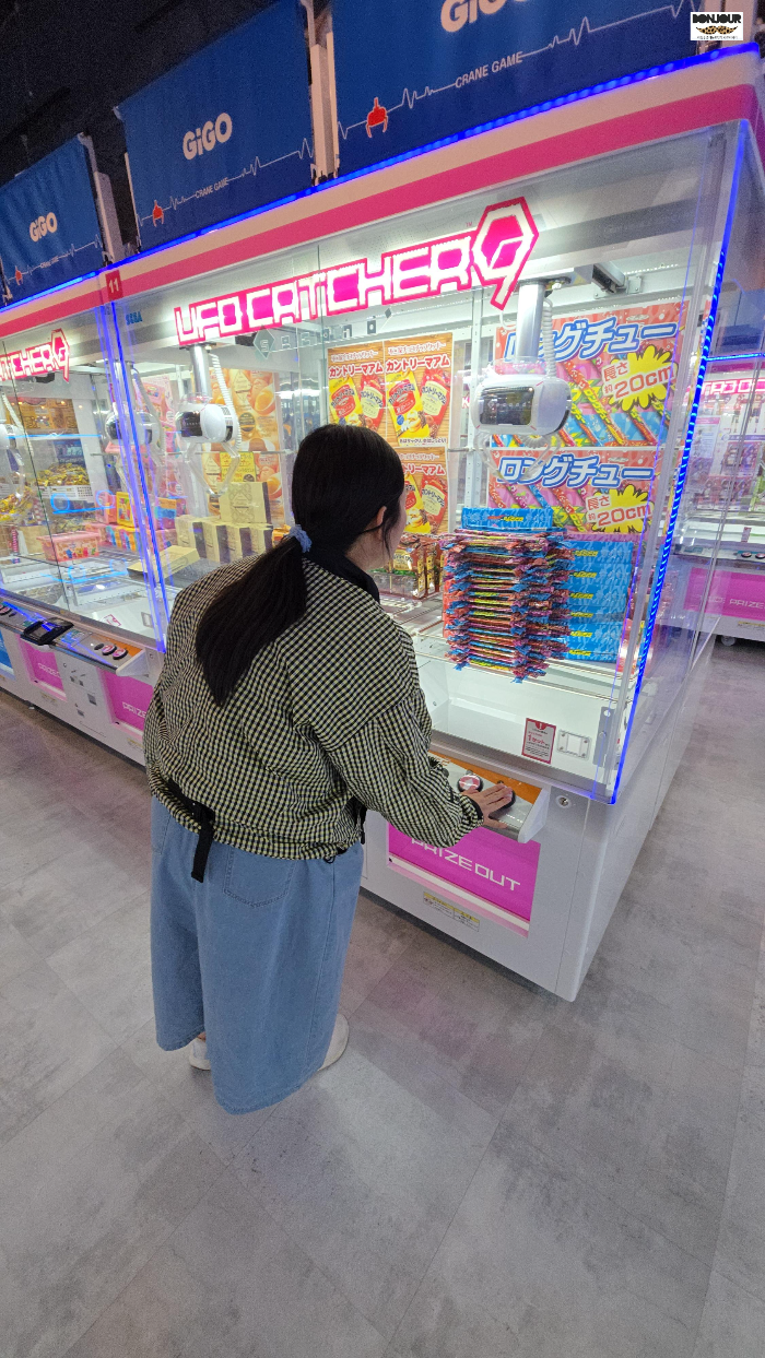 삿포로스트림호텔 아래층 인형뽑기