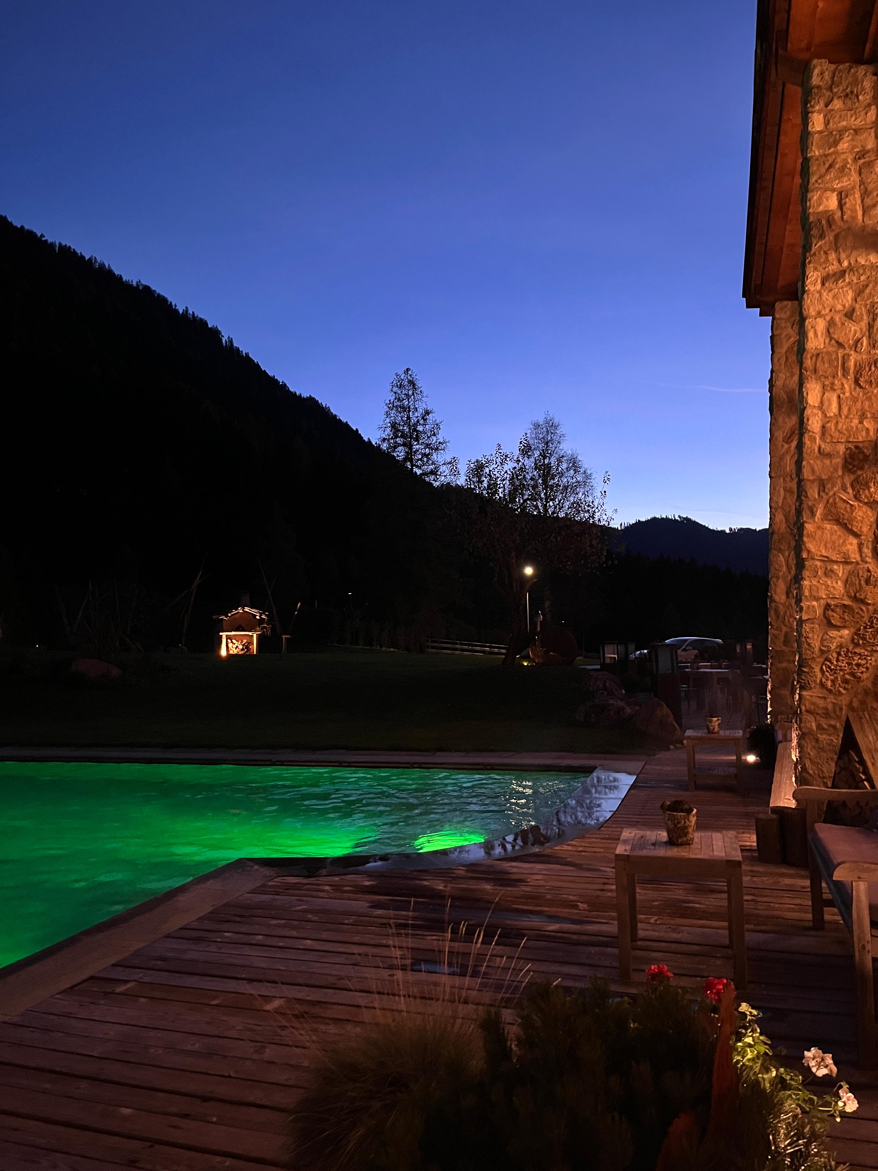 Cyprianerhof Dolomit hotel 수영장
