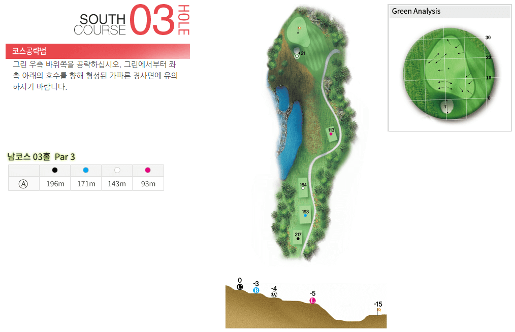 레인보우힐스 컨트리클럽 남코스 3