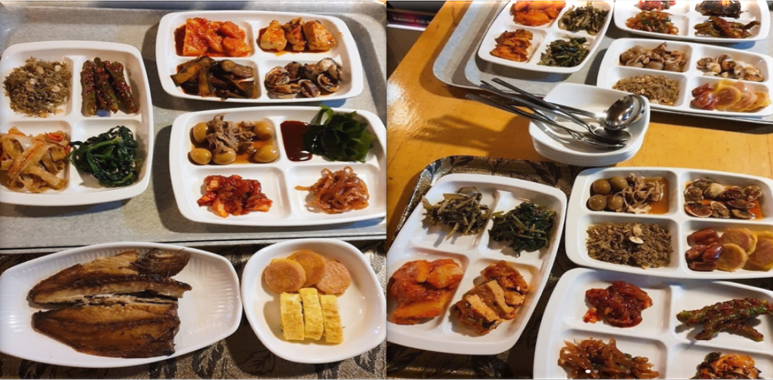 12가지의-밑반찬과-자반-고등어구이