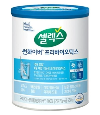 셀렉스에서 출시한 구아검가수분해물 제품