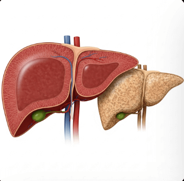 알콜성 지방간 초음파 검사1