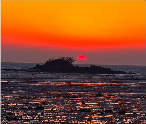 강화 해넘이 마을 장화리 낙조 - 일몰 모습