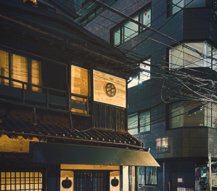 일본 학원물 소개중 일본주택 사진