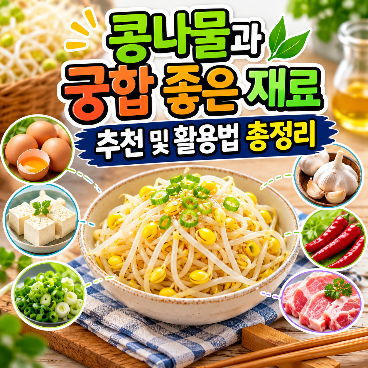 콩나물과 궁합 좋은 재료 추천