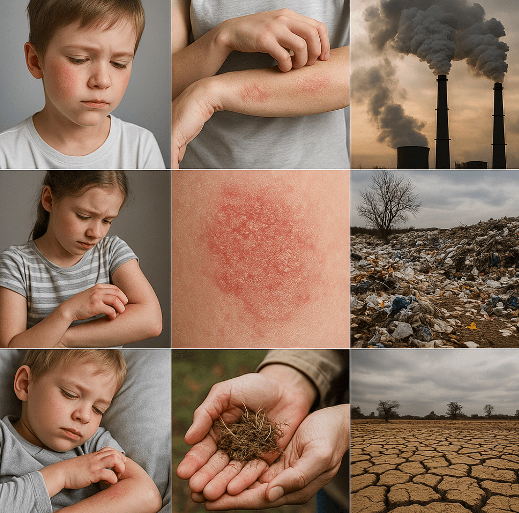 아토피의 원인 관련 사진