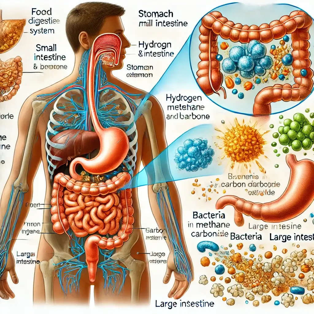 방귀 형성 원리