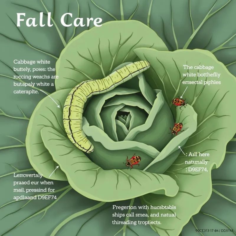 가을 배추 관리 – 벌레 피해가 가장 큰 문제