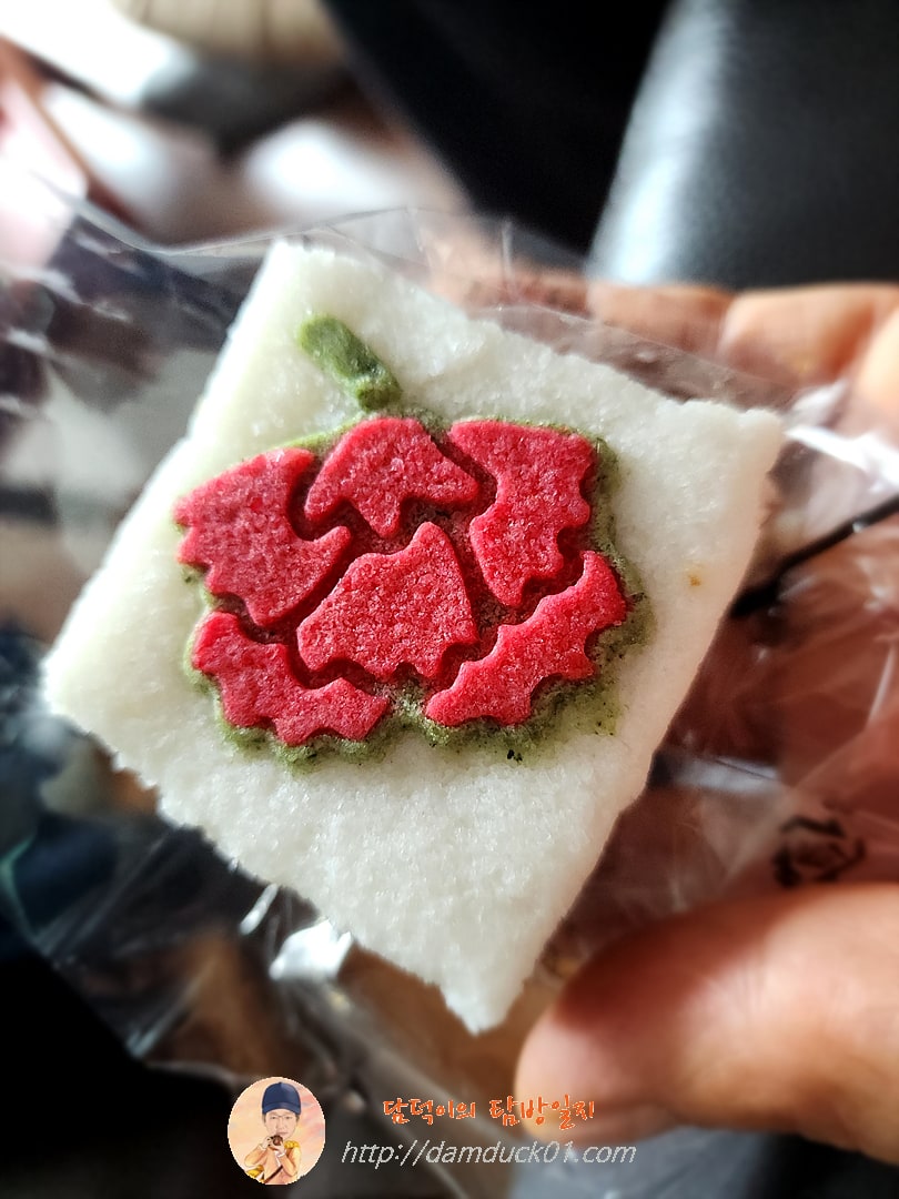 삼봉떡집 카네이션 설기