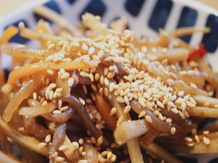 우엉반찬